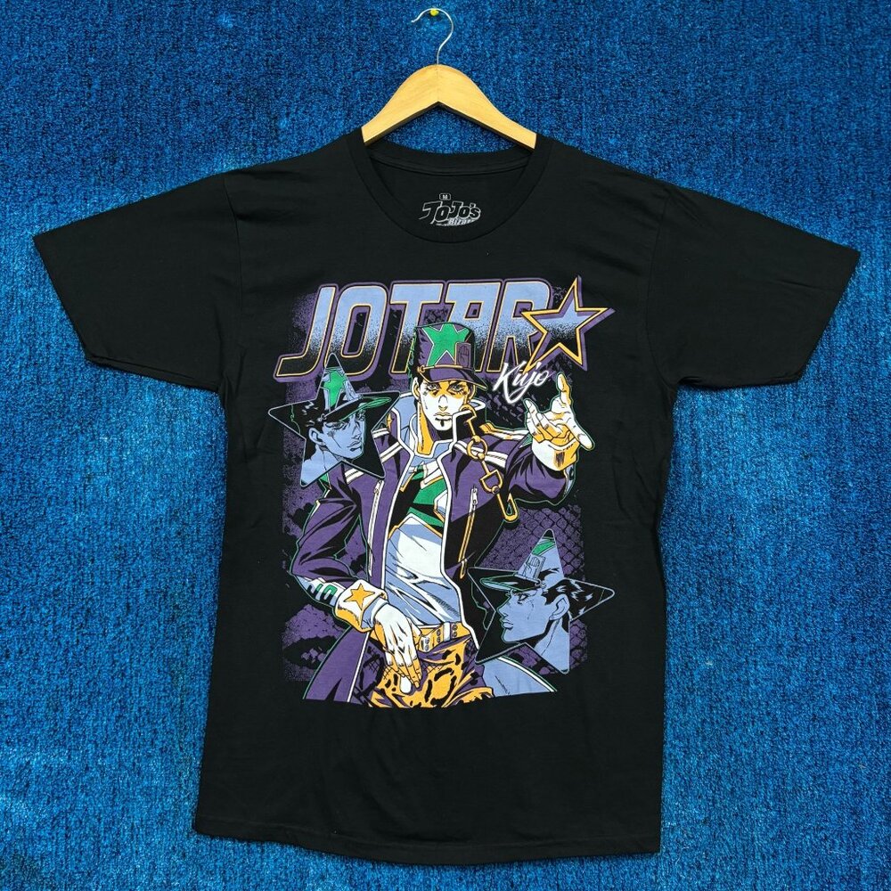 Jotaro Kujo Star Collage Jojos Bizzare Adventure Anime Tee M